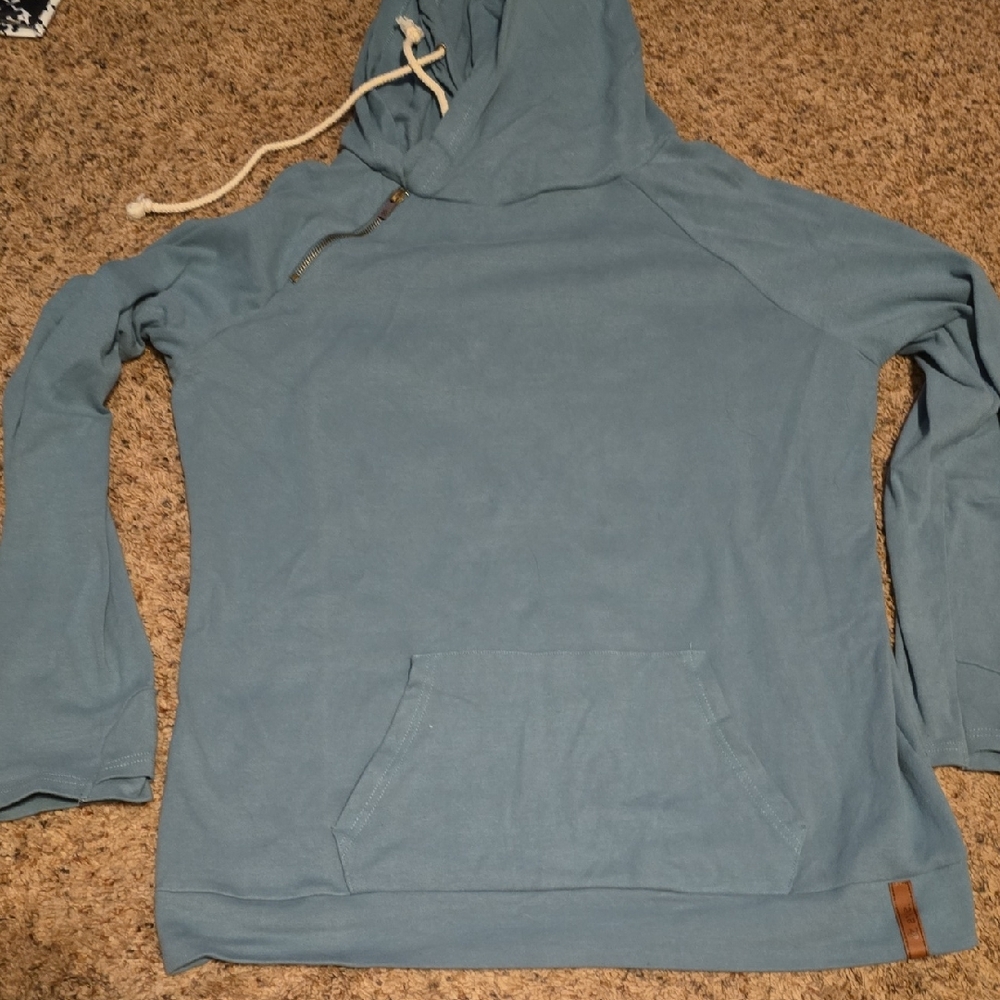 AMPERSAND AVE Blue Hoodie